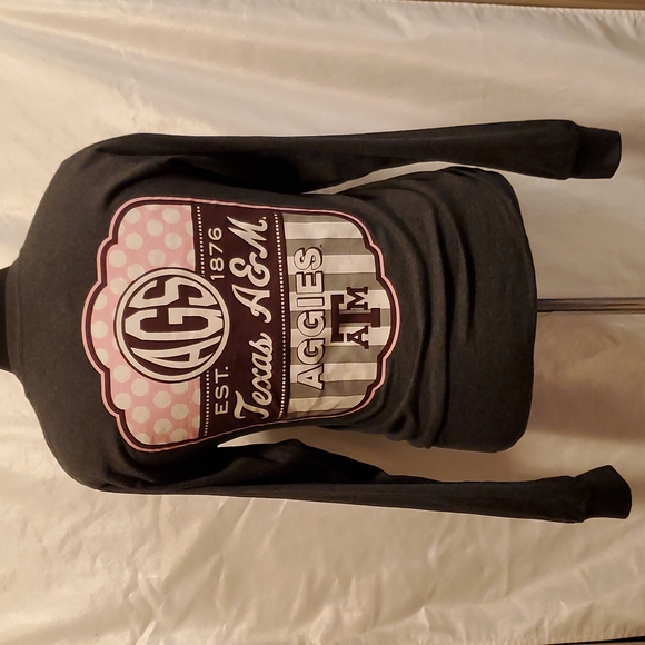 SZ. SMALL CHAMPIONS TEXAS A&M LONGSLEEVE TOP - Picture 3 of 5